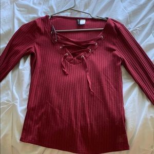 Burgundy Top